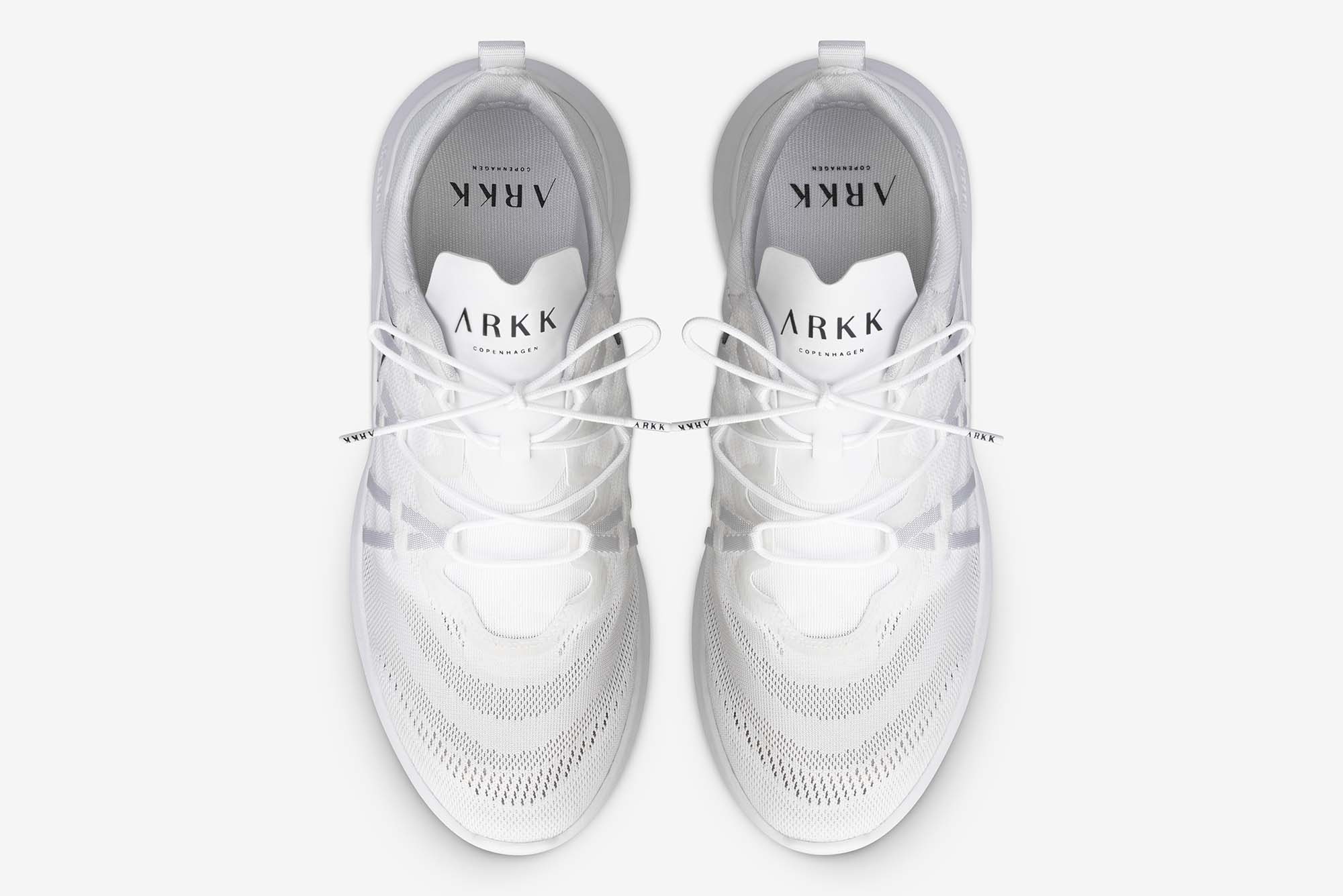 ARKK Collection Velcalite CM H-X1 White Black - Men Velcalite White