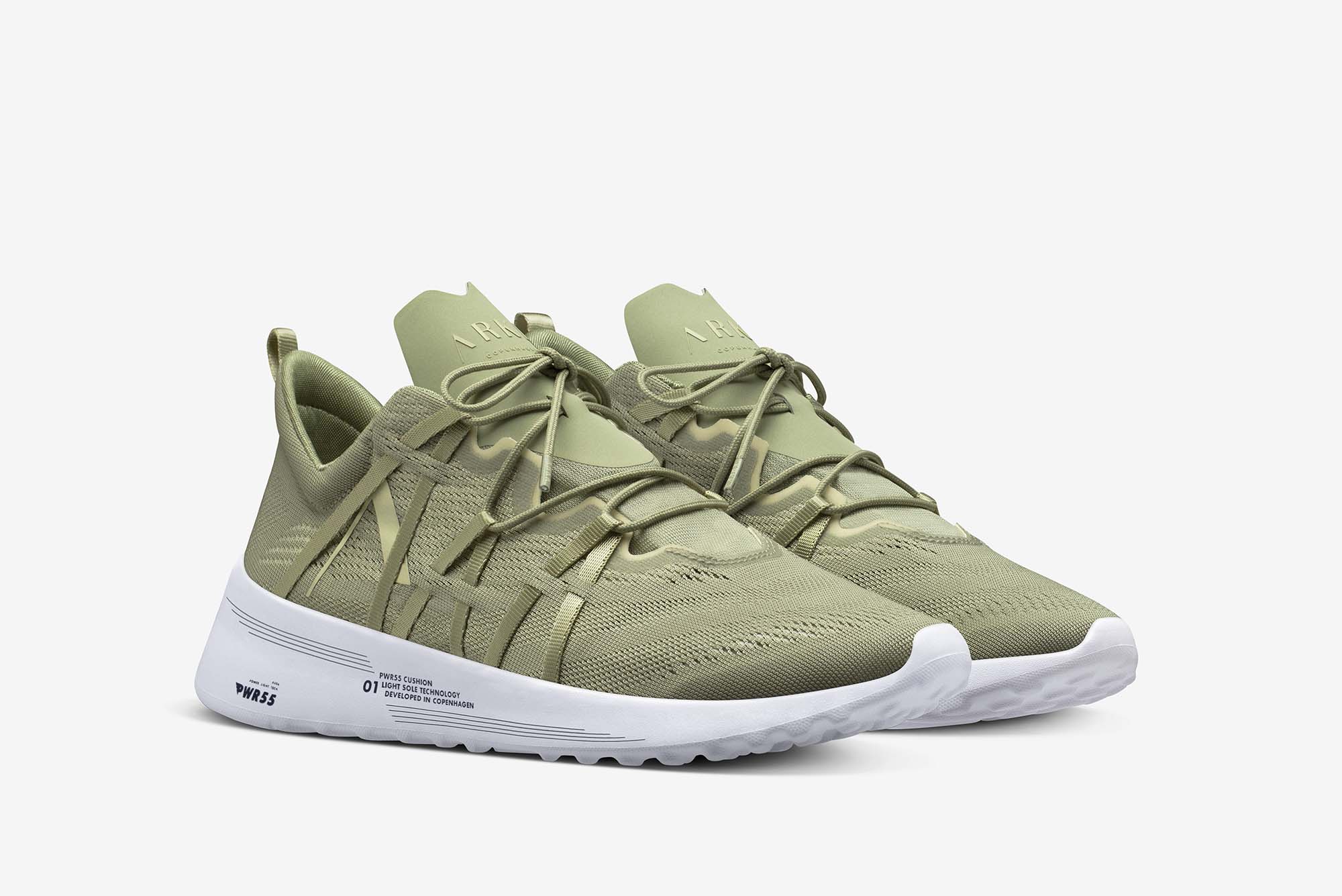 ARKK Collection Velcalite CM PWR55 Moss Gray Tapioca - Men Velcalite Moss Grey
