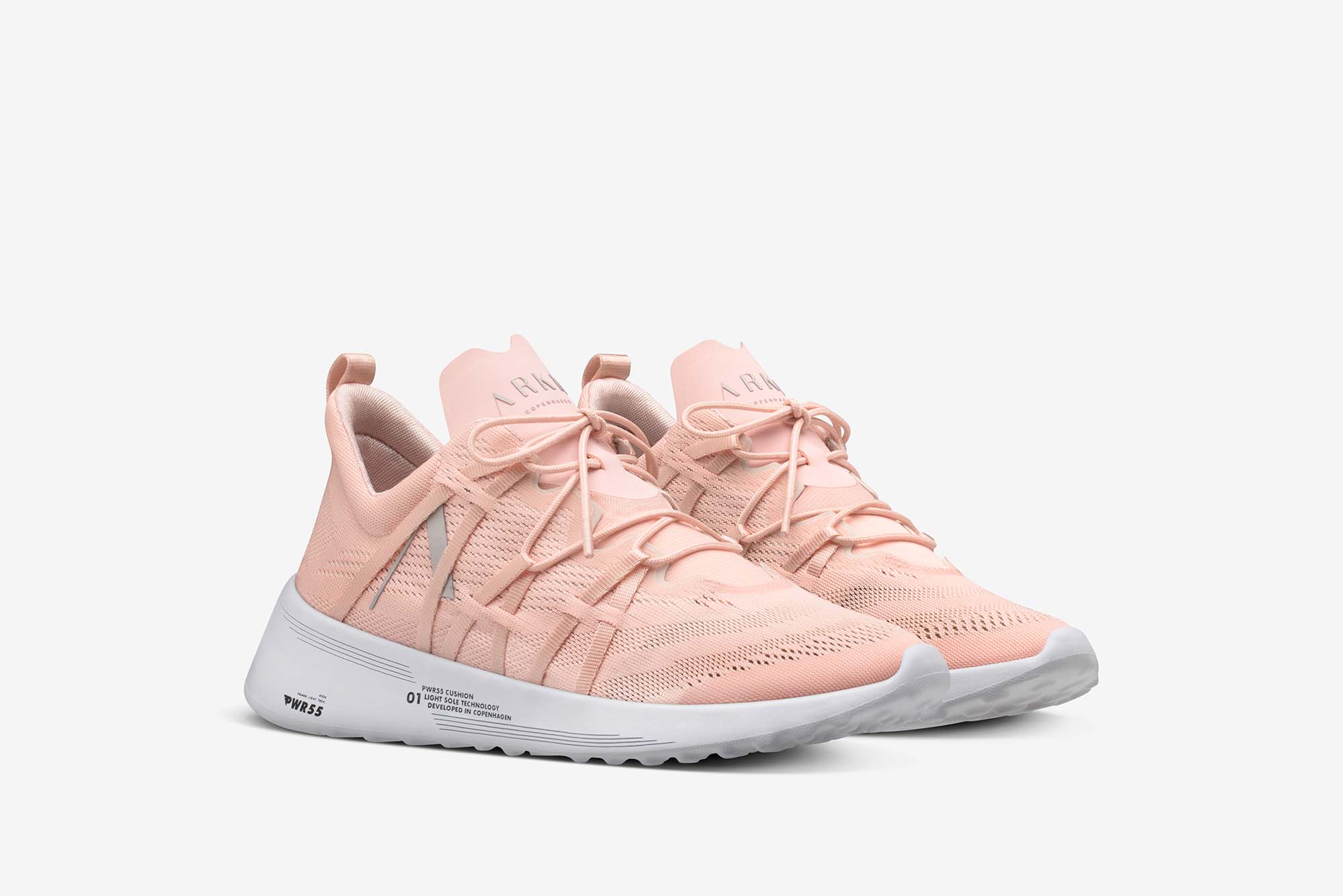 ARKK Collection Velcalite CM PWR55 Pale Blush Wind Grey - Women Velcalite Pale Blush