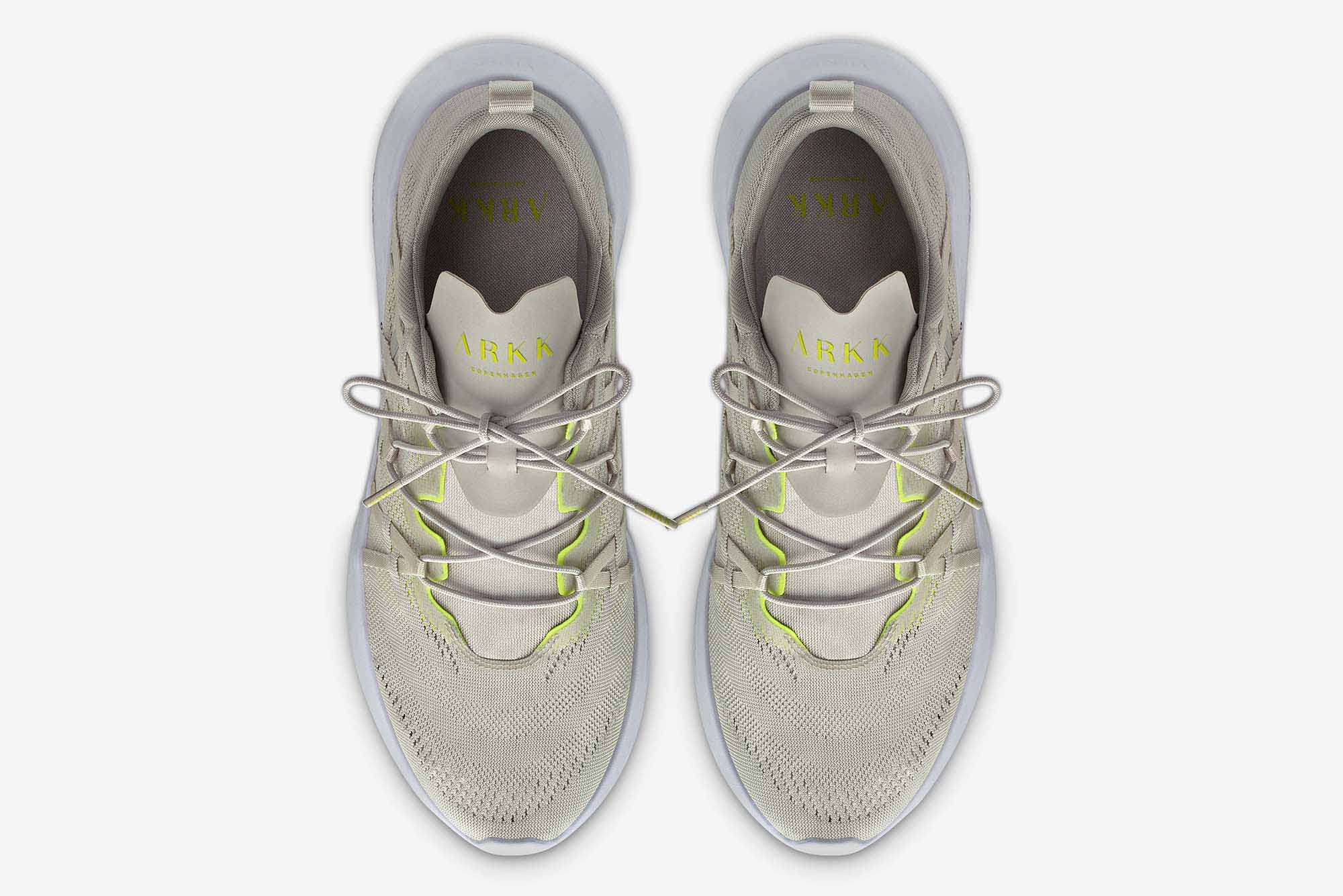 ARKK Collection Velcalite CM PWR55 Wind Grey Bright Lemon - Men Velcalite Wind Grey