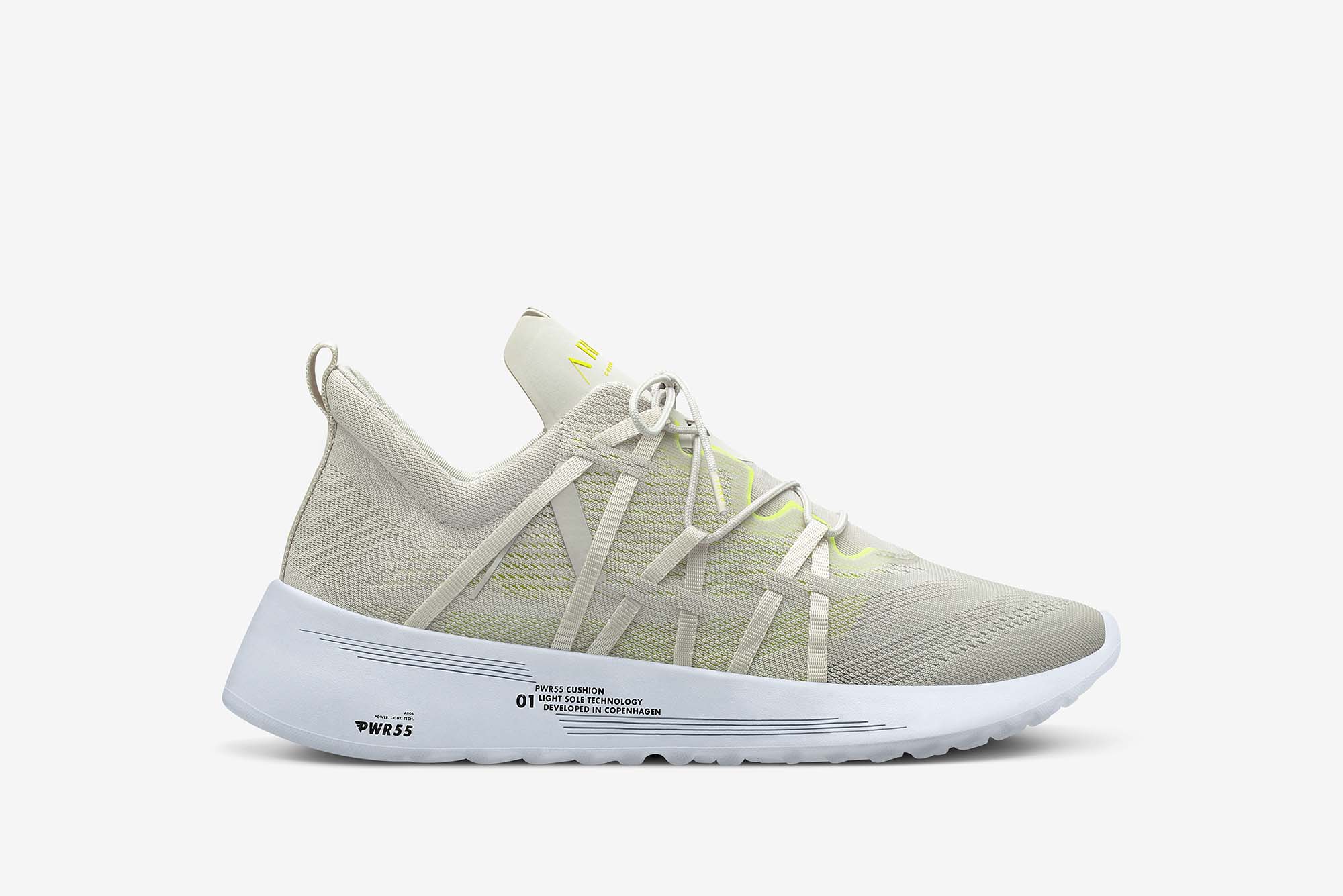 ARKK Collection Velcalite CM PWR55 Wind Grey Bright Lemon - Men Velcalite Wind Grey