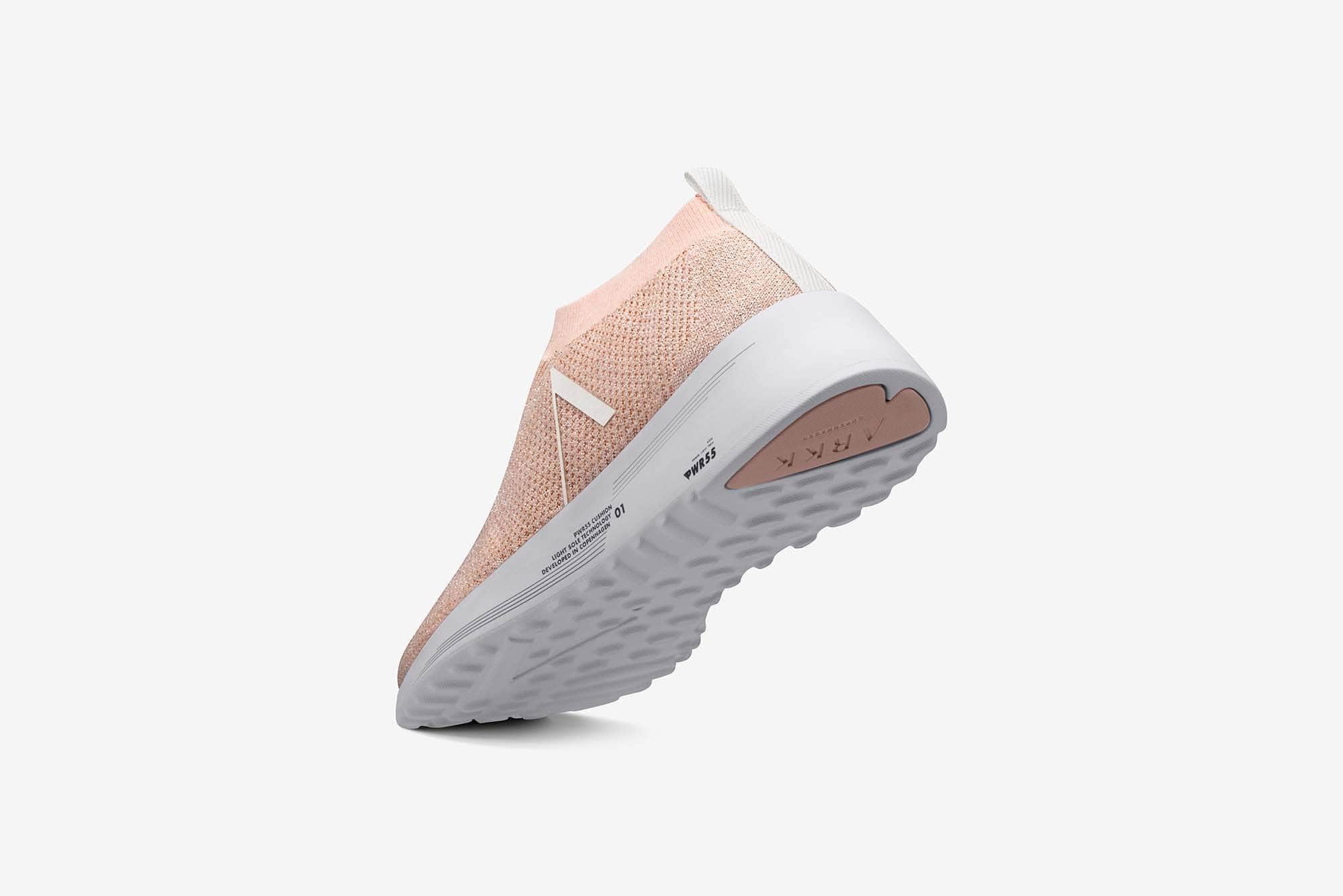 ARKK Collection Venecis FG Lurex PWR55 Pale Blush White - Women Venecis Pale Blush