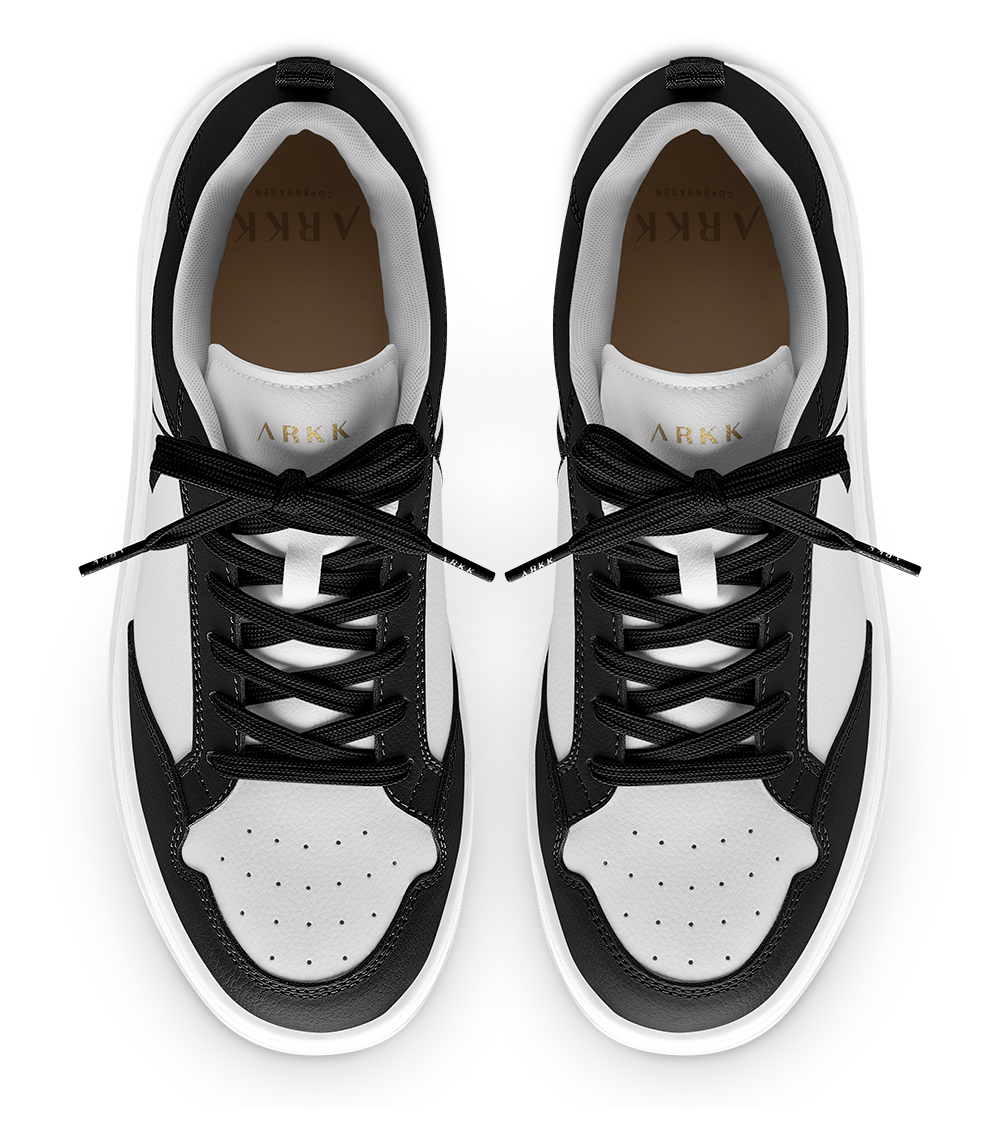 ARKK Collection Visuklass Leather Stratr65 | White Jet Black | Men Visuklass