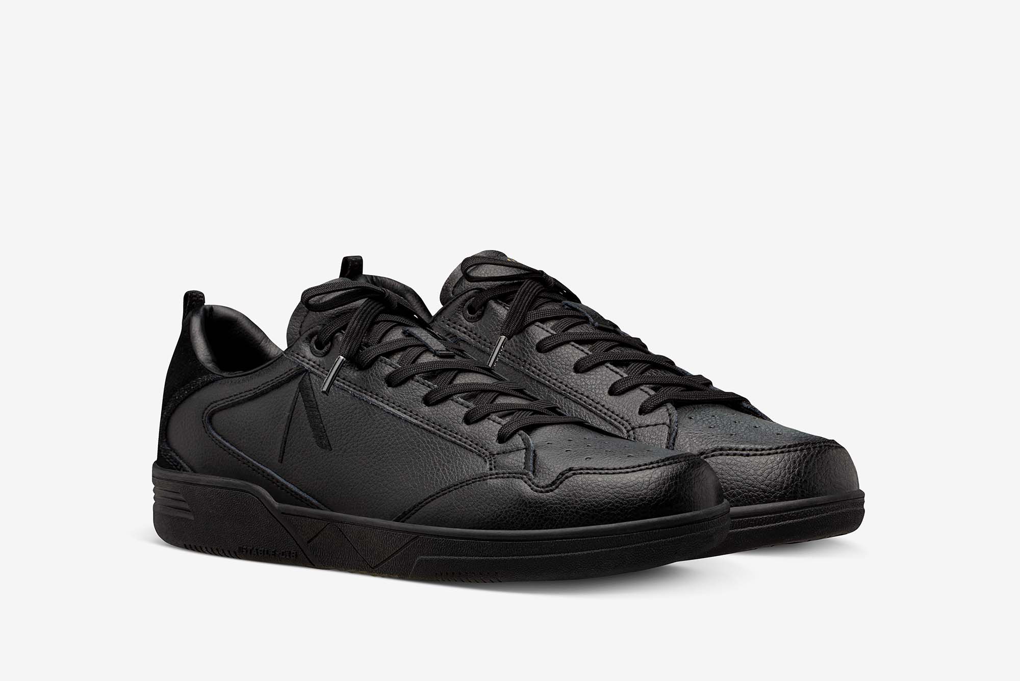 ARKK Collection Visuklass Leather Suede HL S-C18 | Triple Black | Women Visuklass