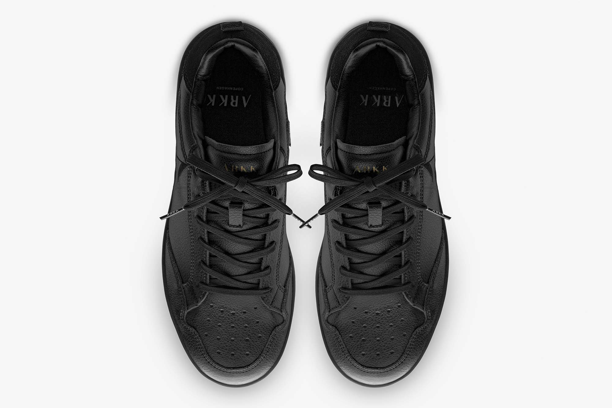 ARKK Collection Visuklass Leather Suede HL S-C18 | Triple Black | Women Visuklass