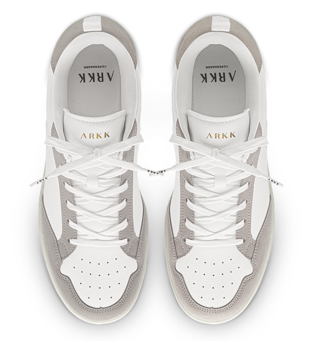 ARKK Collection Visuklass Leather Suede S-C18 | White Marshmallow | Men Visuklass