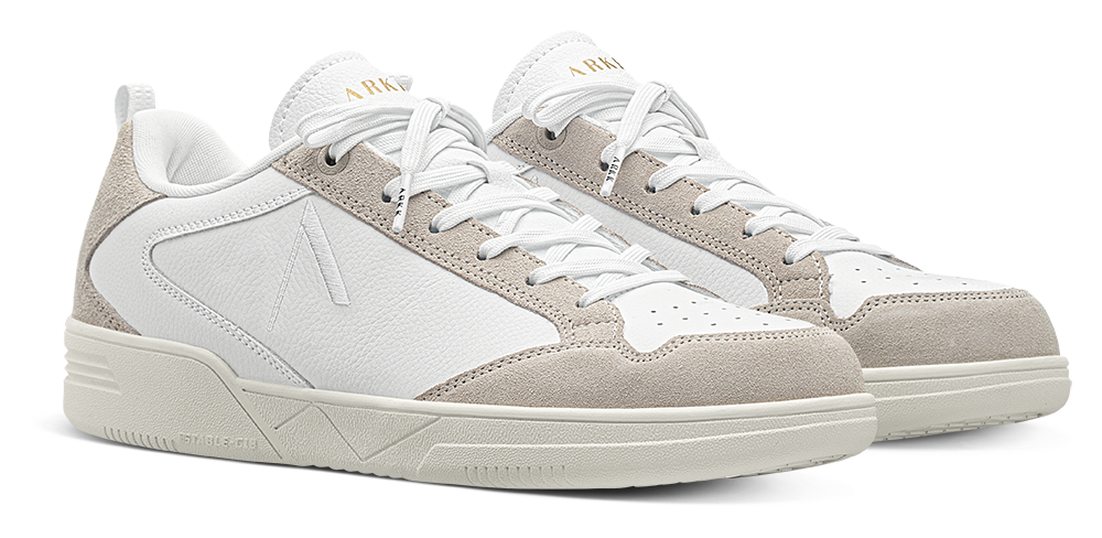 ARKK Collection Visuklass Leather Suede S-C18 | White Marshmallow | Women Visuklass
