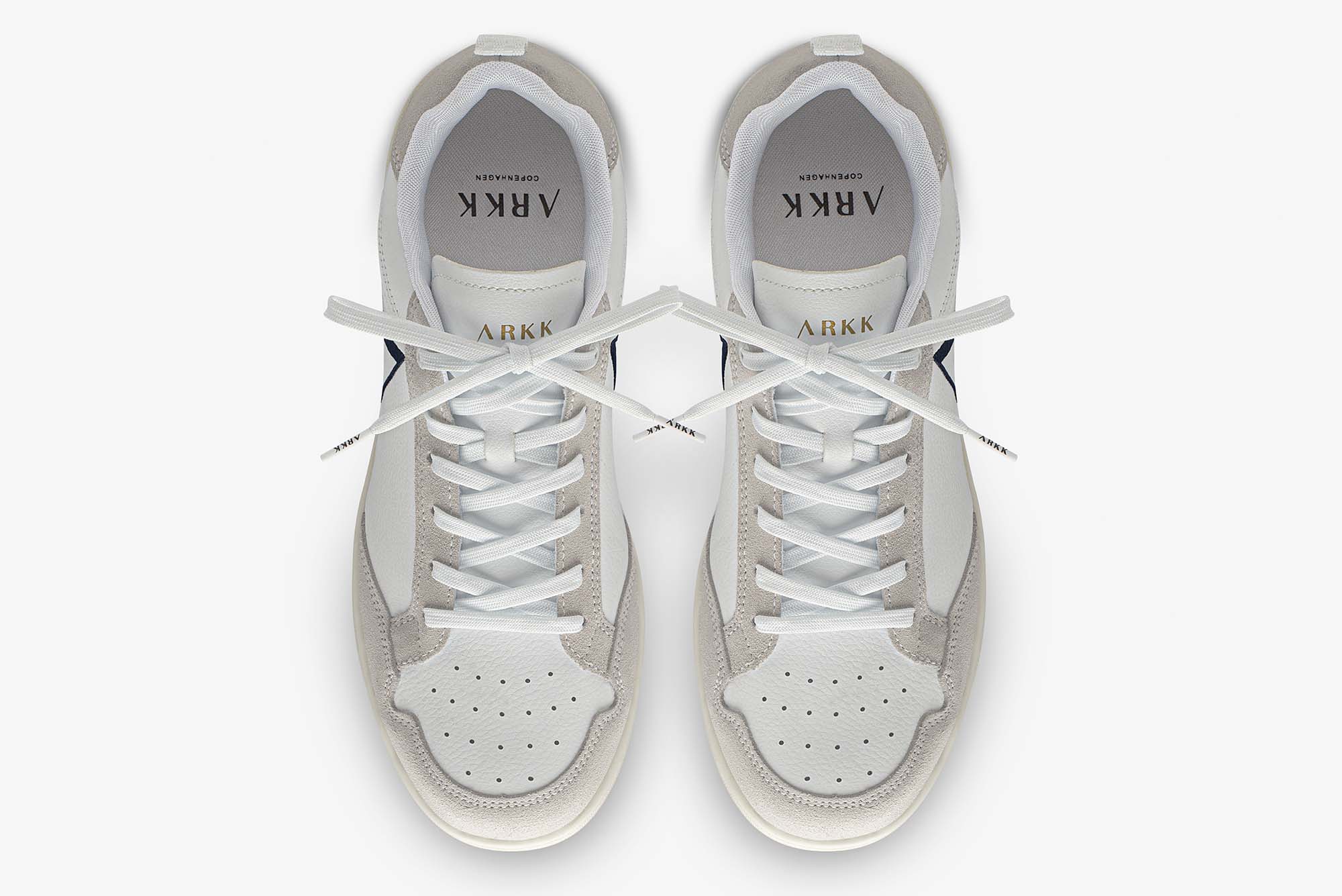 ARKK Collection Visuklass Leather Suede S-C18 | White Midnight | Women Visuklass