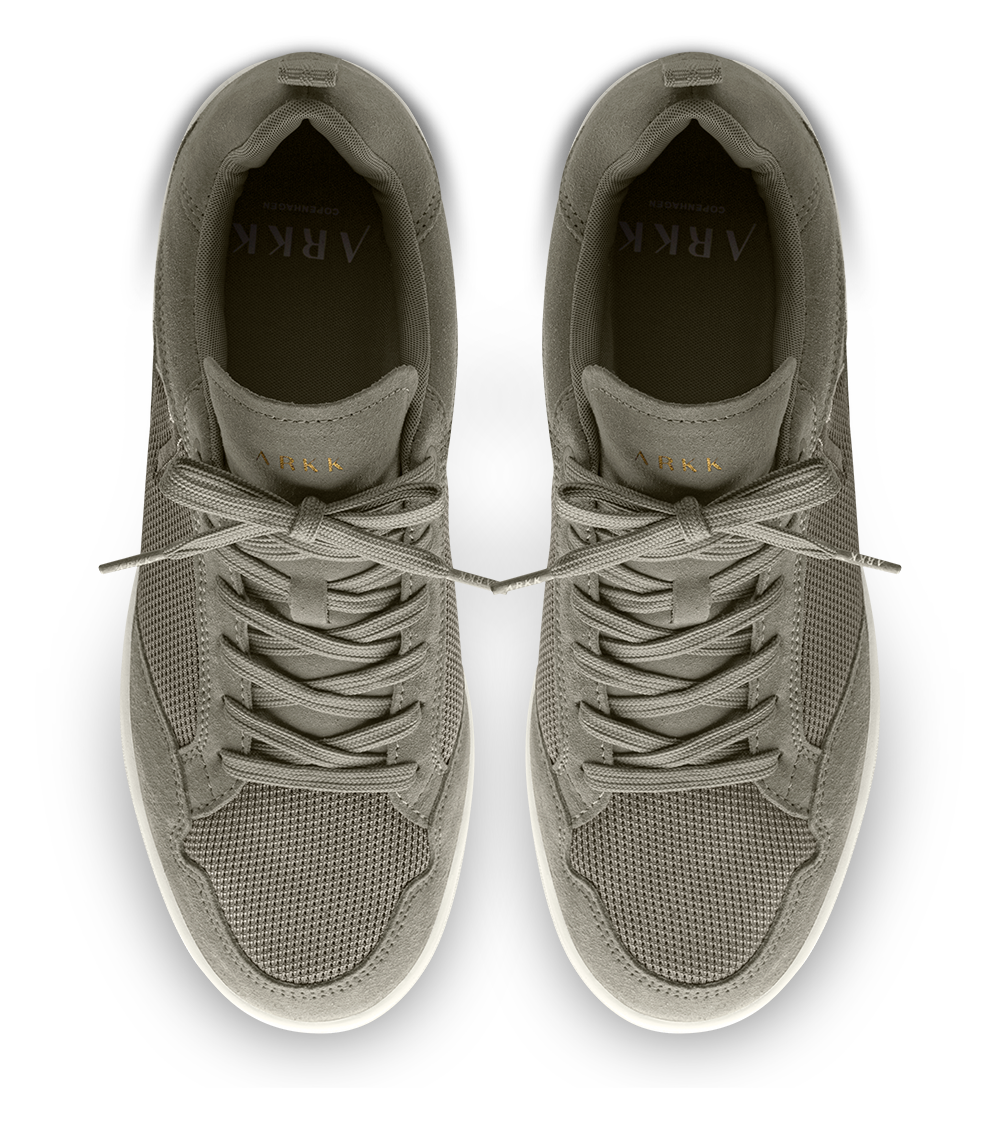 ARKK Collection Visuklass Mesh Suede S-C18 | Soft Army Marshmallow | Men Visuklass