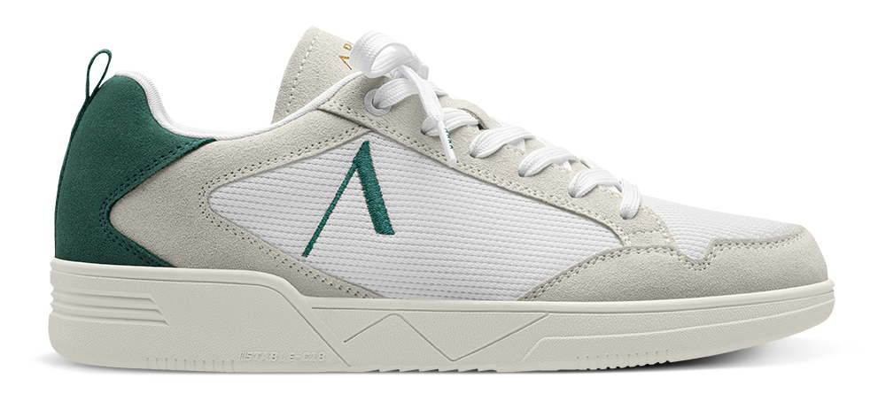 ARKK Collection Visuklass Mesh Suede S-C18 | White Evergreen | Women Visuklass