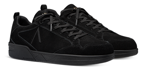 ARKK Collection Visuklass Suede S-C18 | Triple Black | Men Visuklass