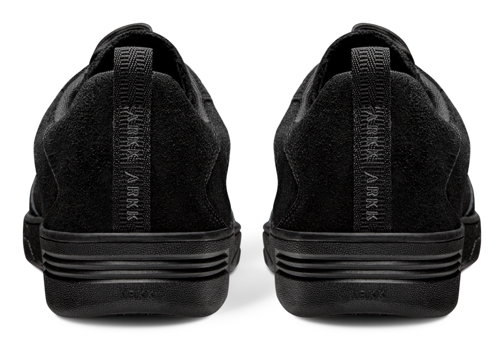 ARKK Collection Visuklass Suede S-C18 | Triple Black | Men Visuklass